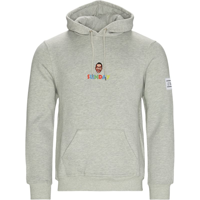 Le Baiser Guinea Hoodie Grey Melange